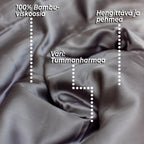 Polar Night Bambu pussilakana 150x200cm