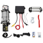 Sähkövinssi 12V 5909 kg / 13000 LBS, 26 m vaijerilla