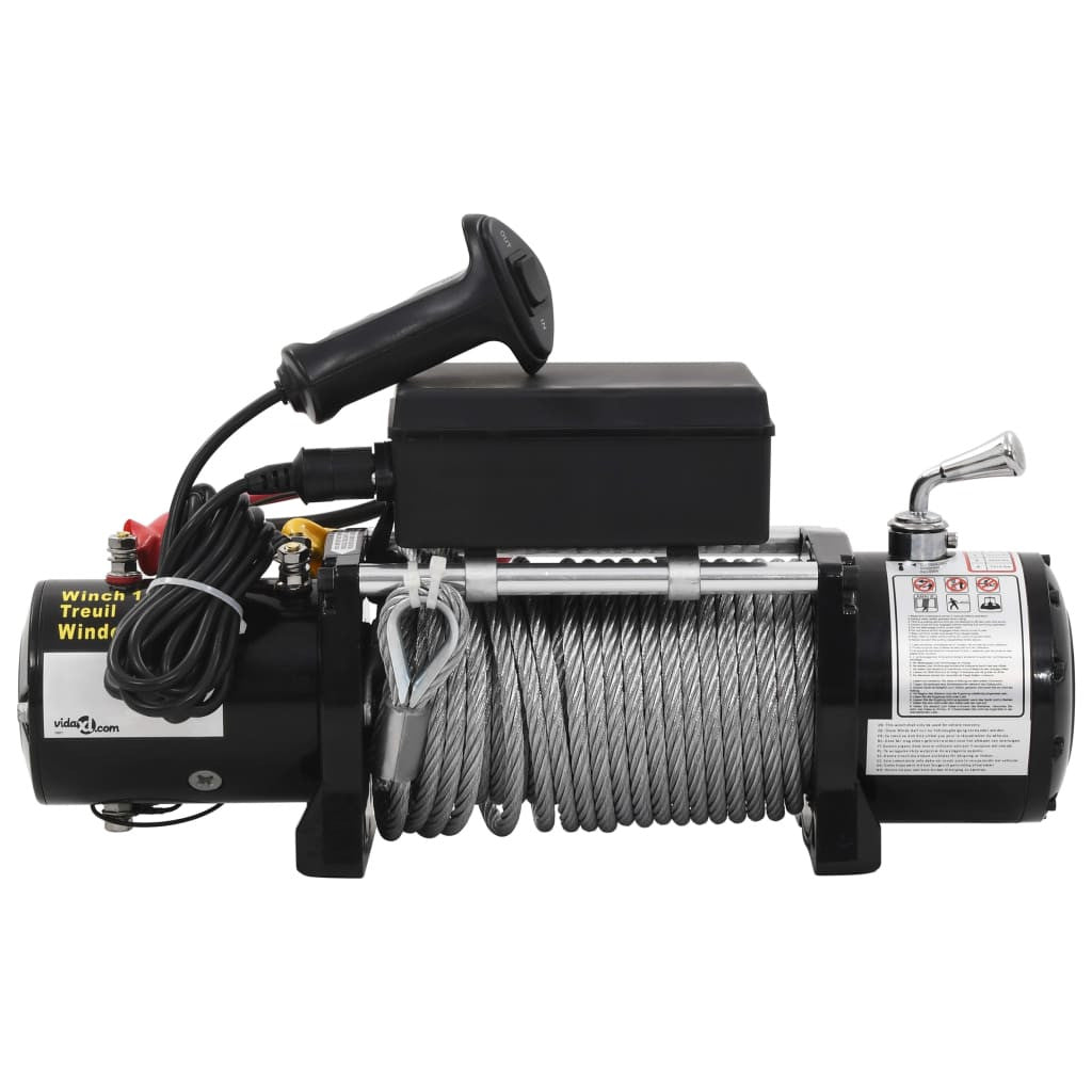 Elektrisk vinsch 12V 5909 kg / 13000 LBS, 26 m kabel