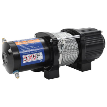 Elektrisk vinsch 12V 2040 kg / 4500 LBS, 15 m kabel