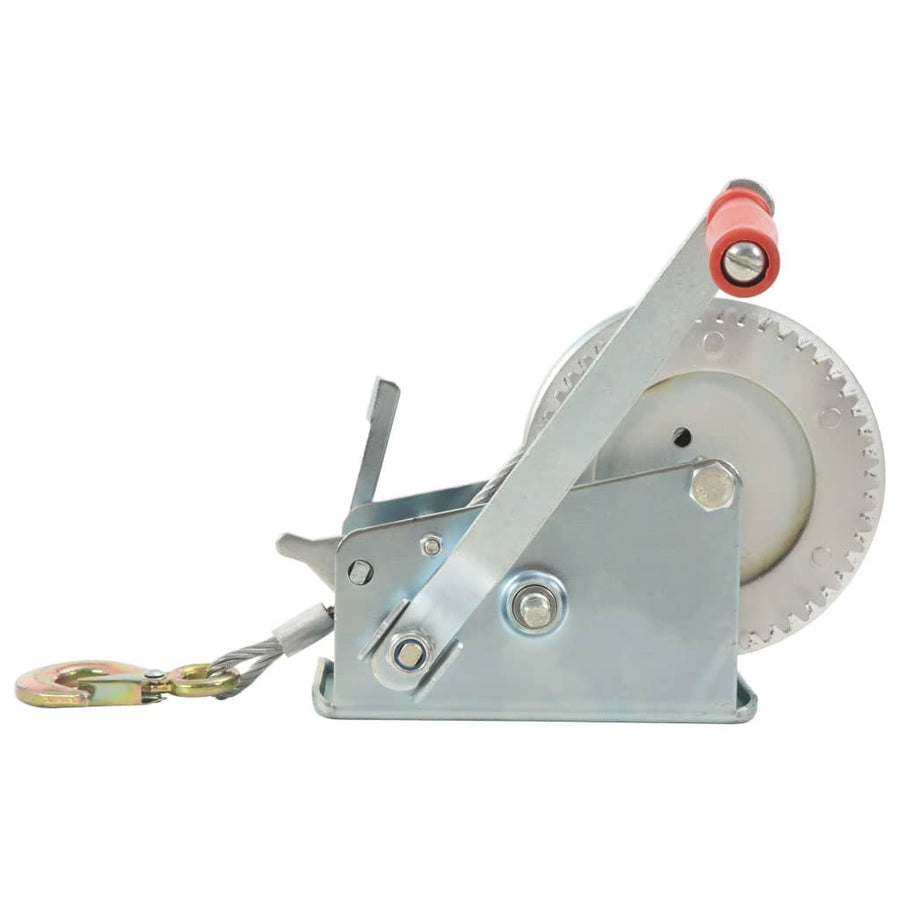 Handvinsch 1360 kg För släpvagn, 10 m kabel