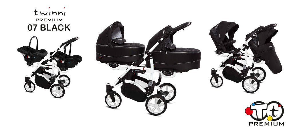 Babyactive Twinni Sisarusvaunut, Useita eri värejä