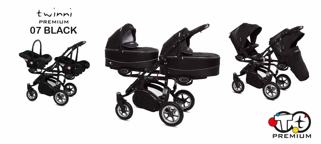 Babyactive Twinni Sisarusvaunut, Useita eri värejä