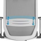 PROFONDO PRO W - Profi-toimistotuoli Harmaa