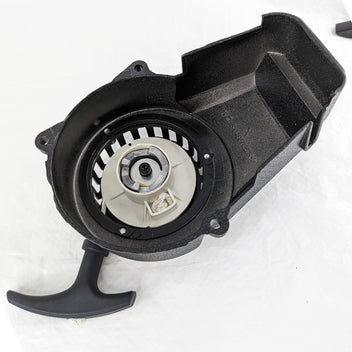 Startmotor med metalltänder