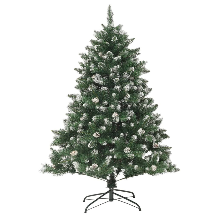 Konstgjord julgran på stativ, 120 cm, PVC