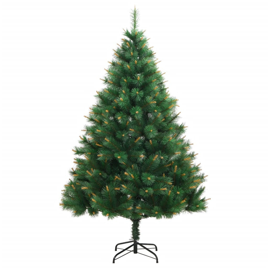 Tekojoulukuusi saranoilla ja jalustalla 210 cm