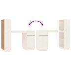 Työpöytä 110x53x117 cm täysi mänty