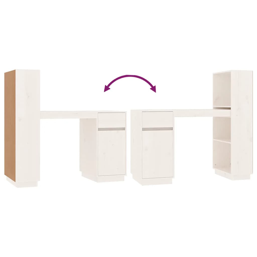 Työpöytä 110x53x117 cm täysi mänty