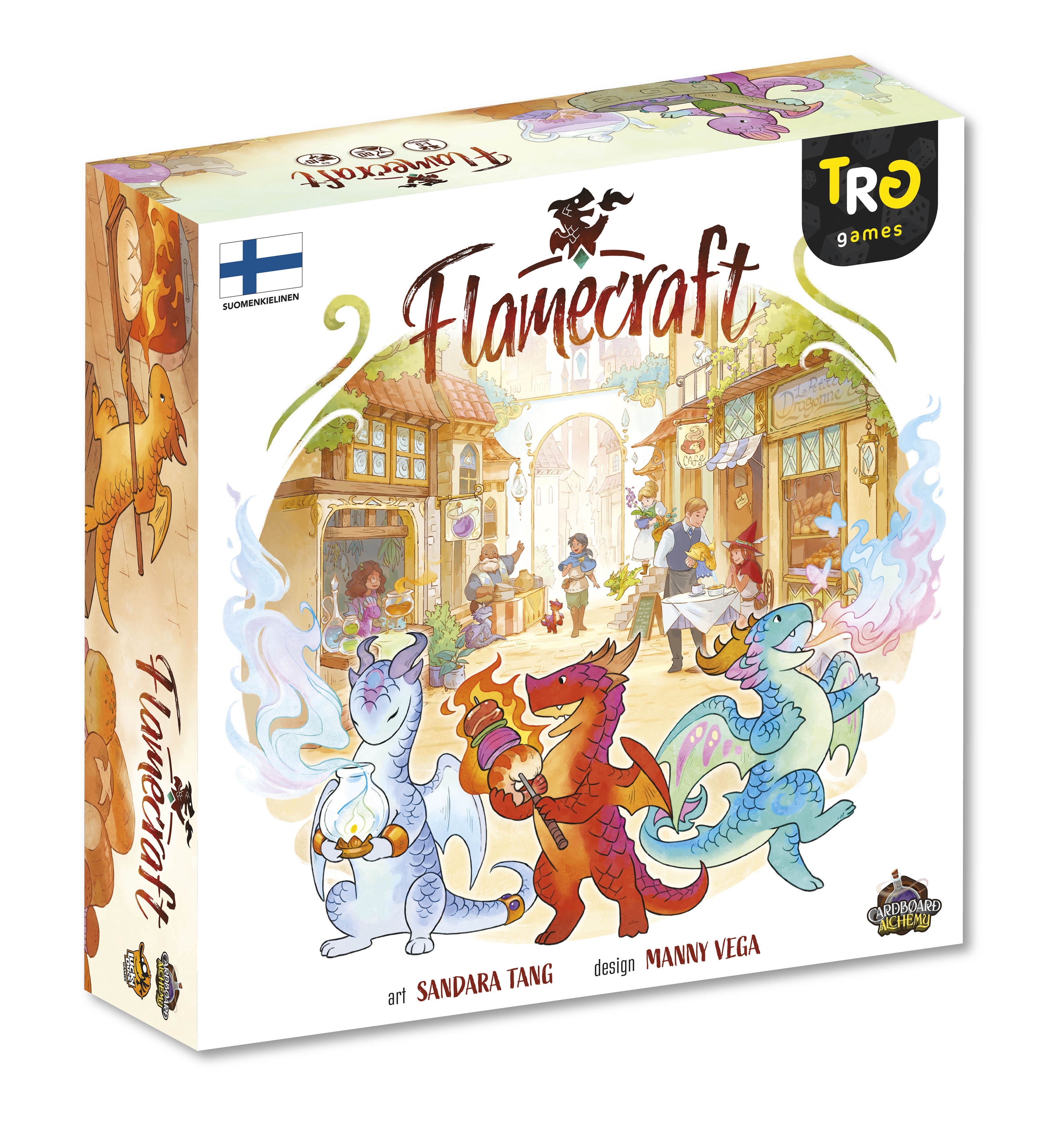 FLAMECRAFT -lautapelit 1-5 pelaajalle, 10+