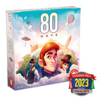 80 DAYS -lautapeli, 2-4 pelaajalle, 10+