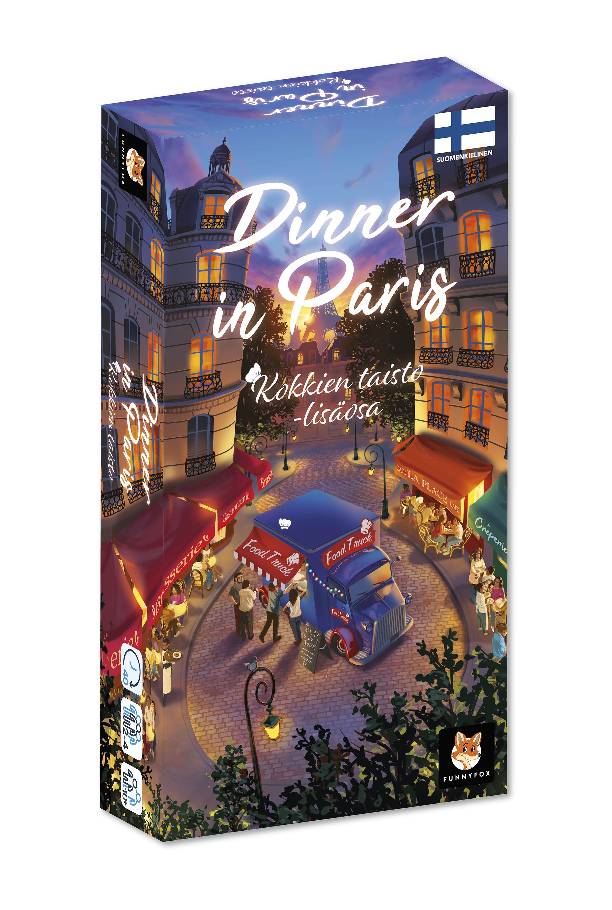DINNER IN PARIS KOKKIEN TAISTO -LISÄOSA SUOMI