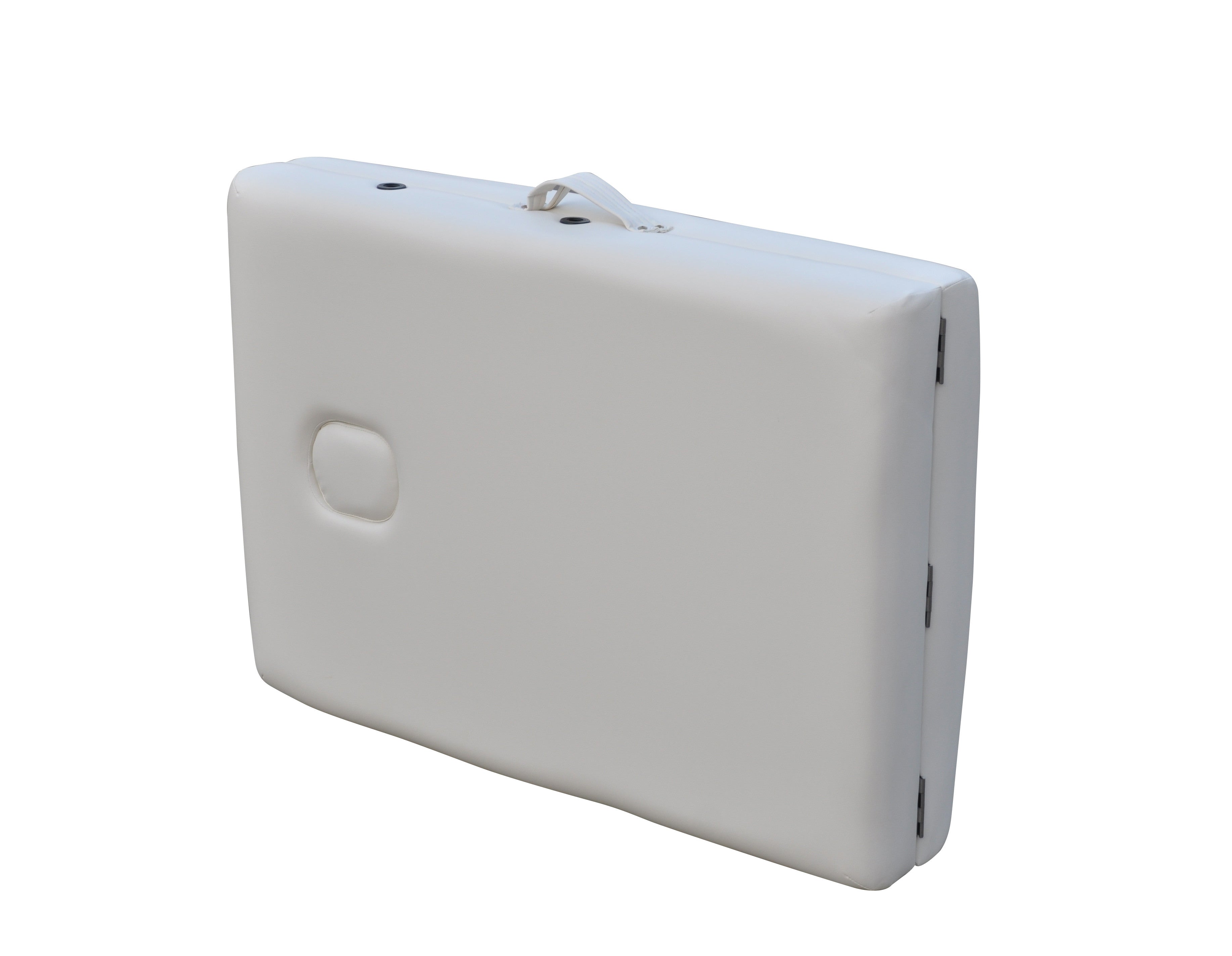 POHJOLAN URHEILUTARVIKE Taitettava Hierontapöytä LUXUS Alu 2V, 195x70cm, Valkoinen