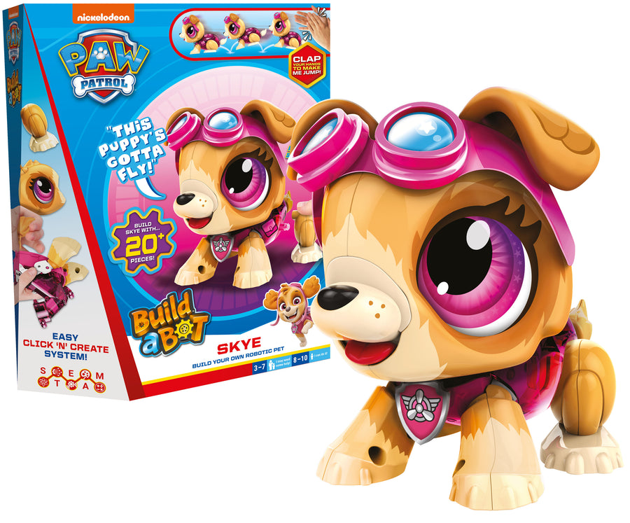 PAW PATROL SKYE Robotti BYGG EN BOT LJUD