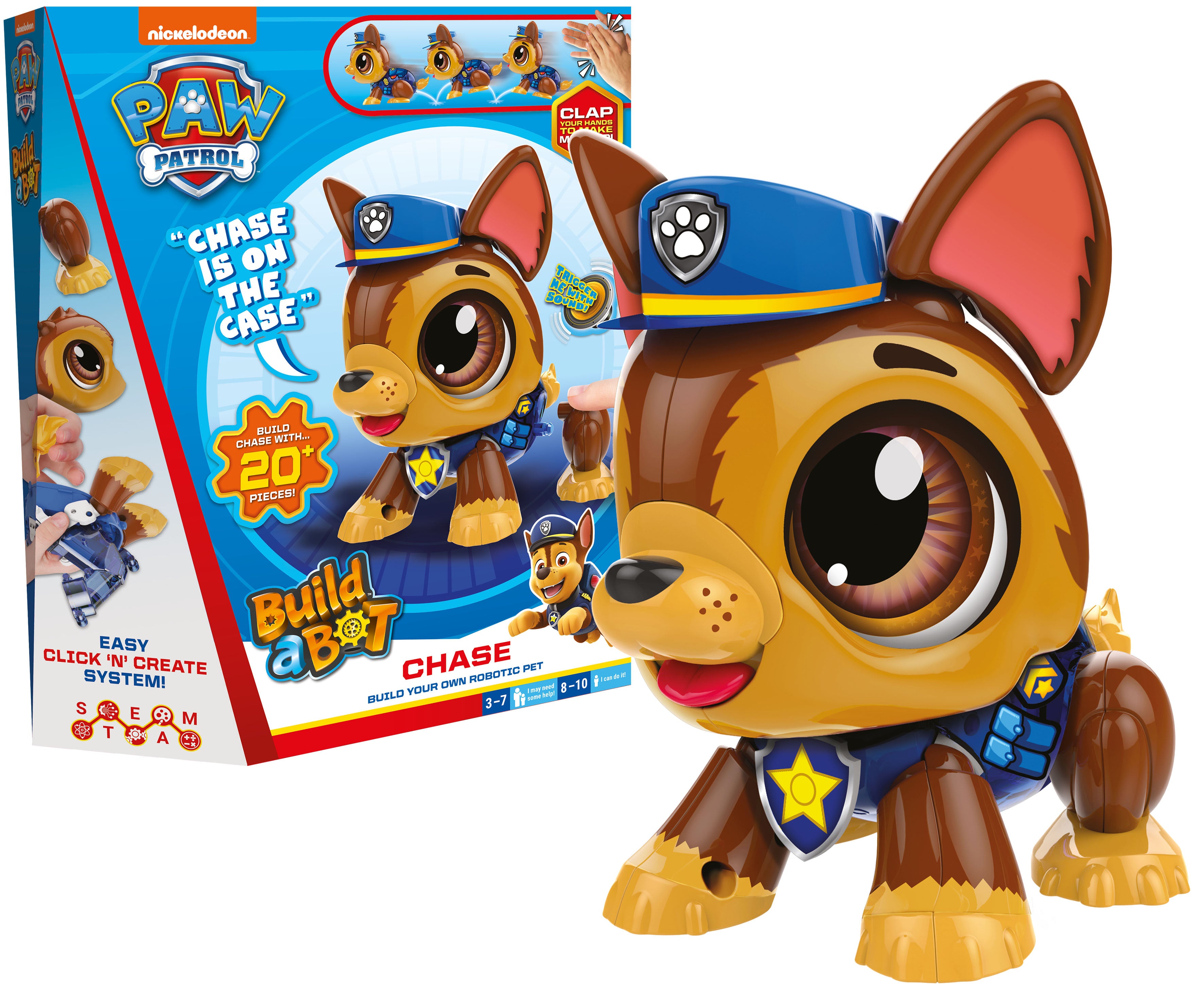 BUILD A BOT SOUND PAW PATROL CHASE Koottava Robotti
