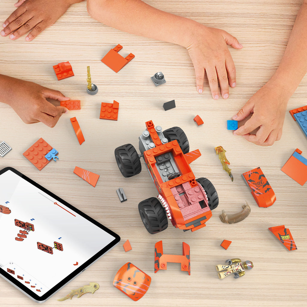 MEGA HOT WHEELS TIGER SHARK CHOMP COURSE