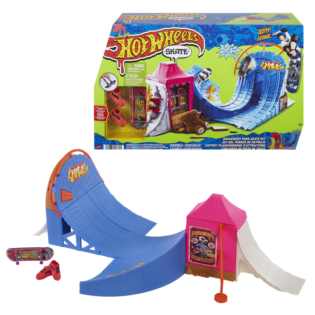 Hot Wheels SKATE AMUSEMENT PARK SKATE SET