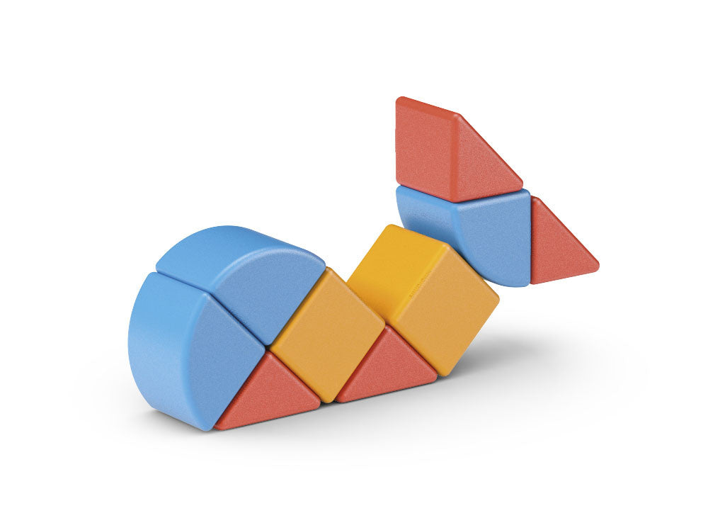 GEOMAG MAGICUBE RE SHAPES BLOCKS & CARDS 16 PALAA