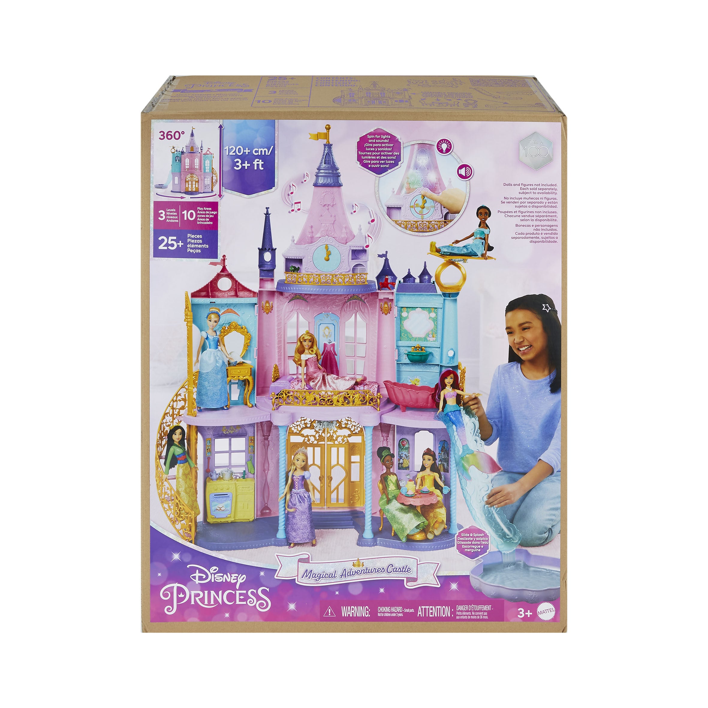 Disney Princess ROYAL ADVENTURES CASTLE Nukkekoti