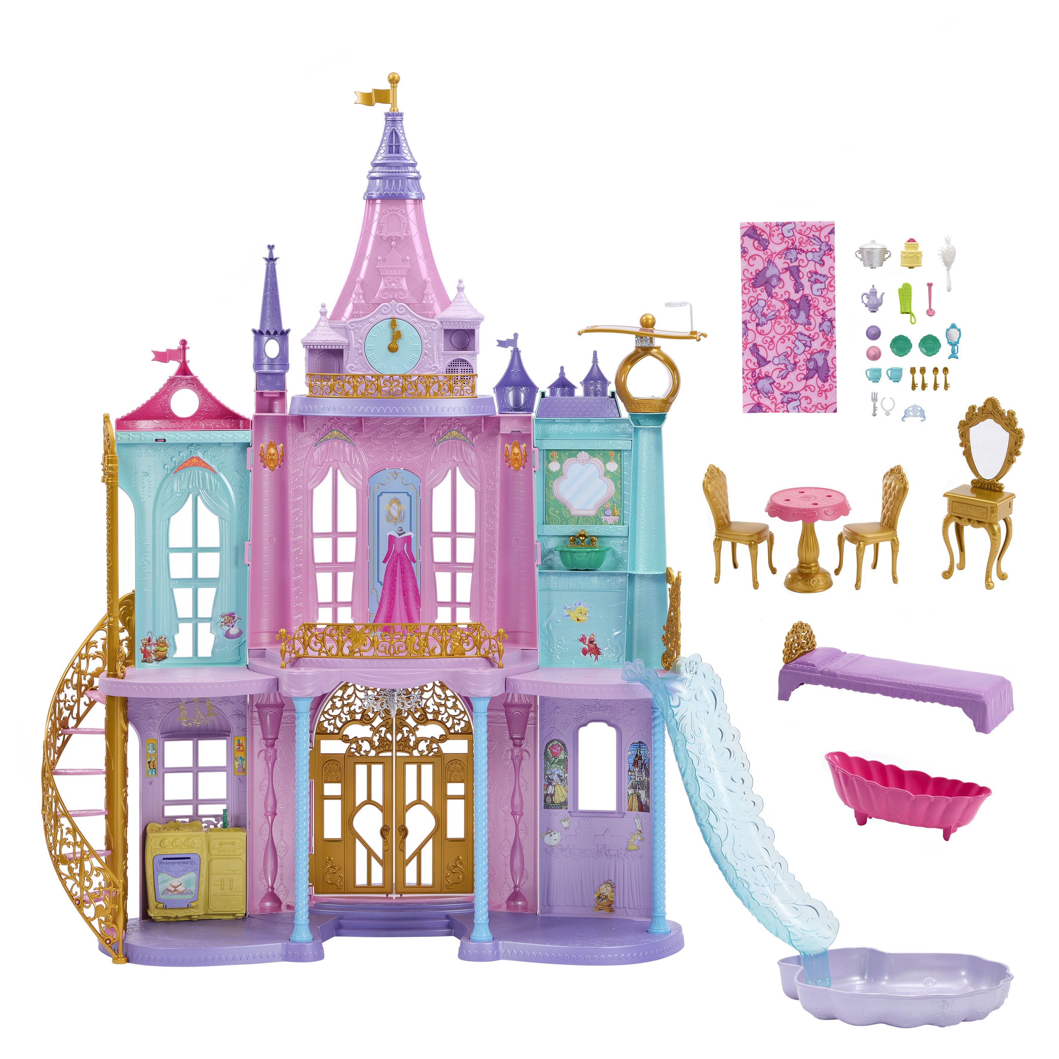 Disney Princess ROYAL ADVENTURES CASTLE Nukkekoti