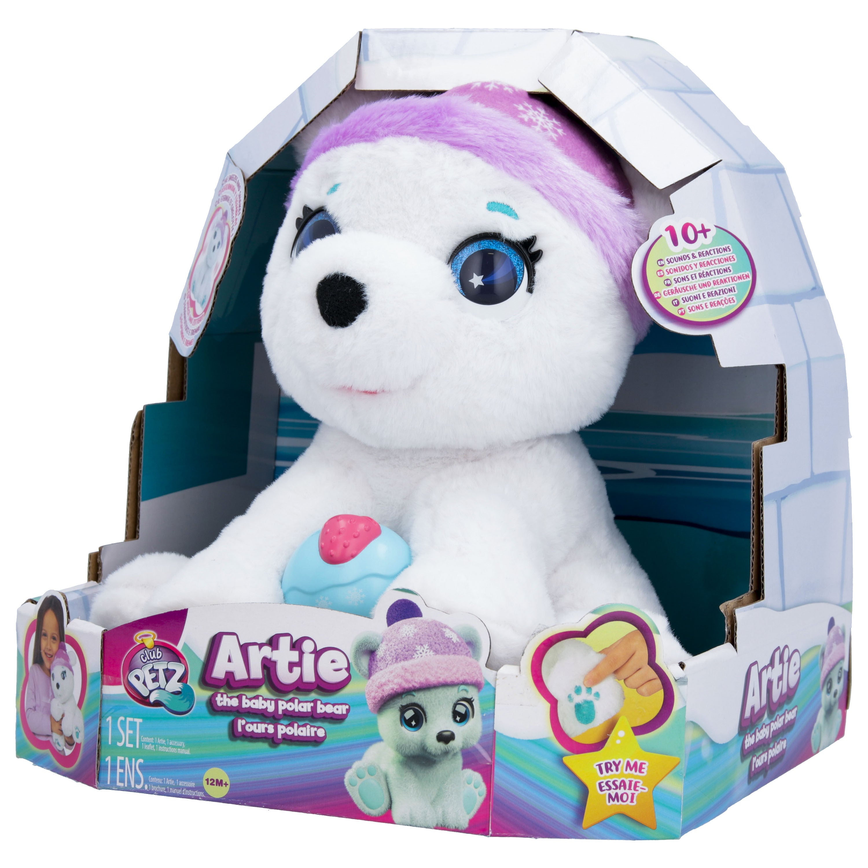 CLUB PETZ ARTIE INTERAKT. JÄÄKARHU