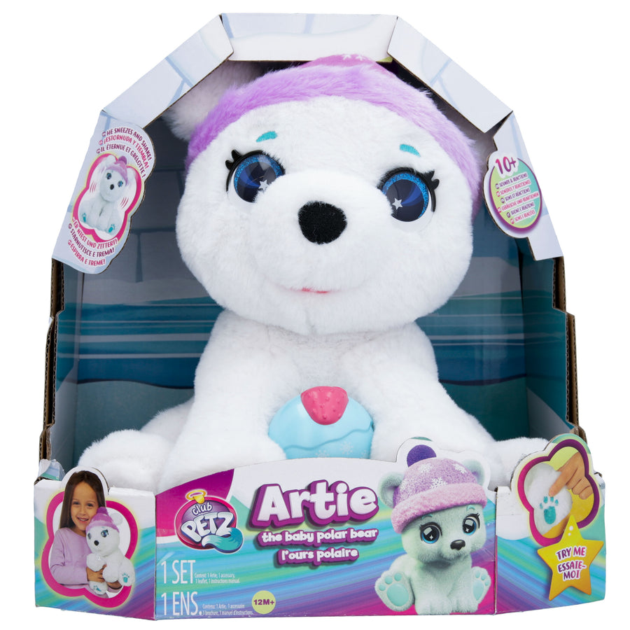 CLUB PETZ ARTIE INTERAKT. JÄÄKARHU