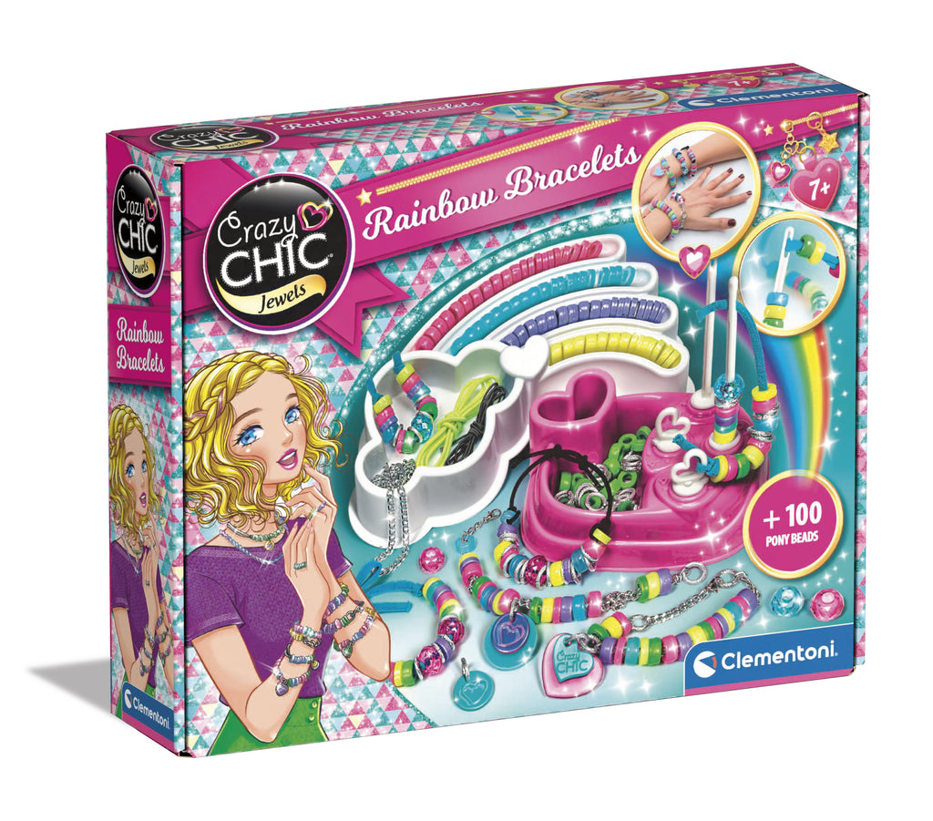 CRAZY CHIC RAINBOW BRACELETS DYI SET