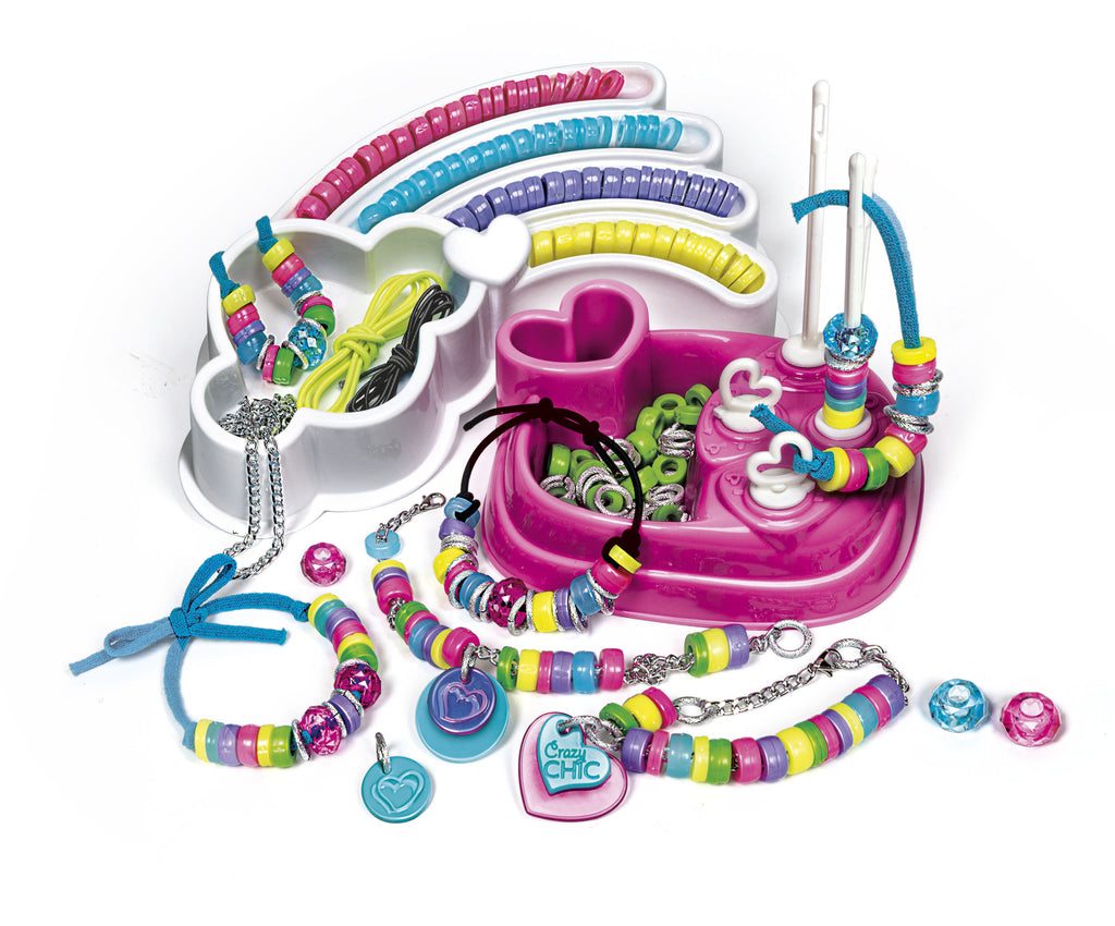 CRAZY CHIC RAINBOW BRACELETS DYI SET