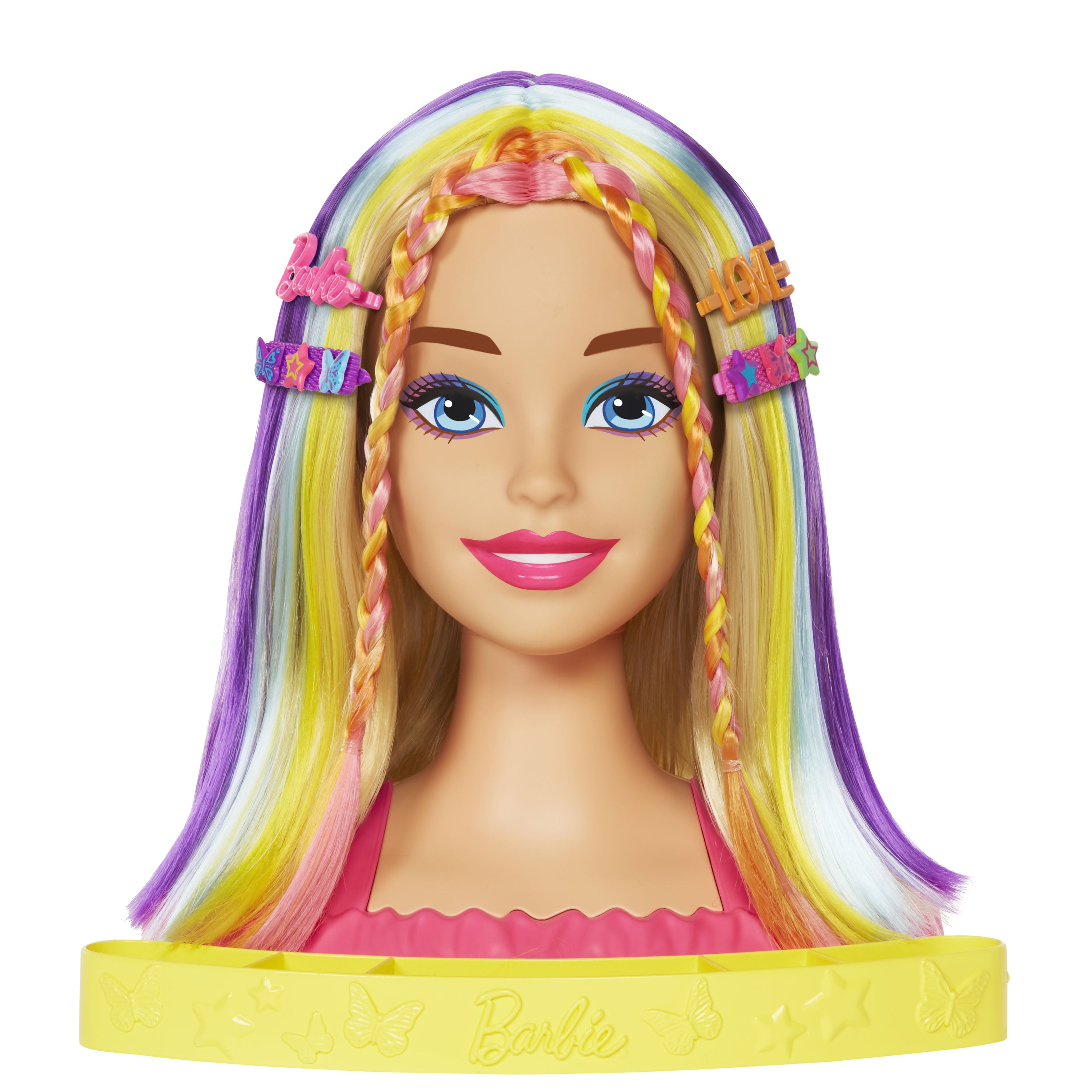 Barbie NEON RAINBOW DLX STYLING HEAD