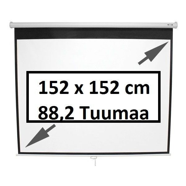 PIKATOIMITUS! Valkokangas 152 x 152 cm