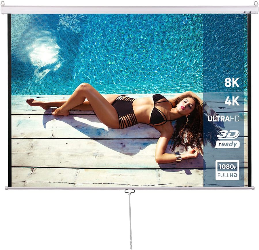 EXPRESSLEVERANS! Vit duk 152 x 152 cm