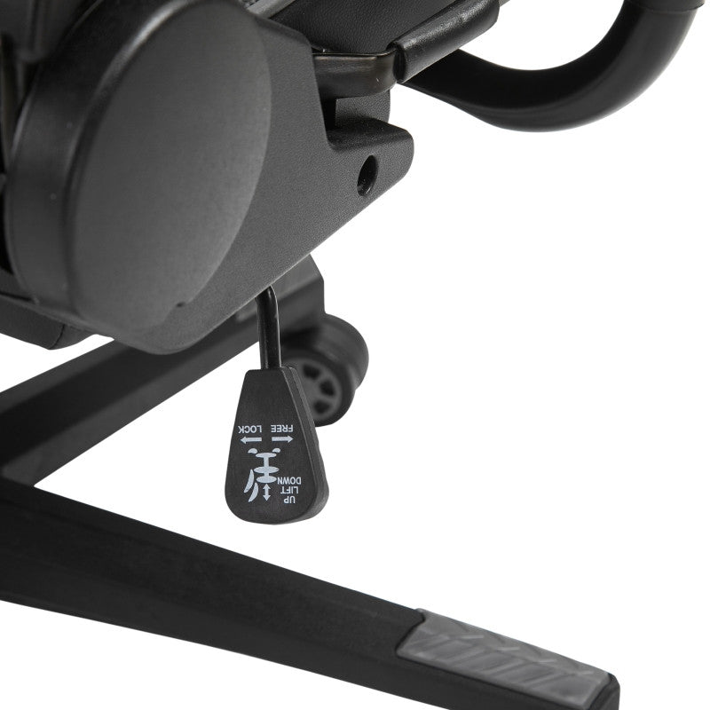 Ergonominen pelituoli, musta, 67,5 x 74x 126-136 cm