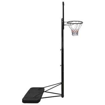 Säädettävä Koripalloteline, 256-361cm, Läpinäkyvä Polykarbonaatti