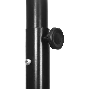 Säädettävä Koripalloteline, 256-361cm, Läpinäkyvä Polykarbonaatti