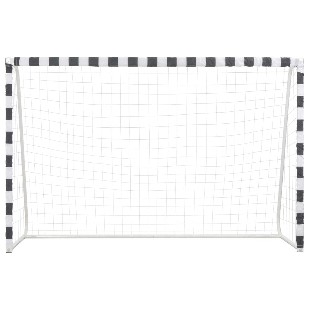 Jalkapallomaali, Teräsrunko, Valko-Musta, Eri kokoja