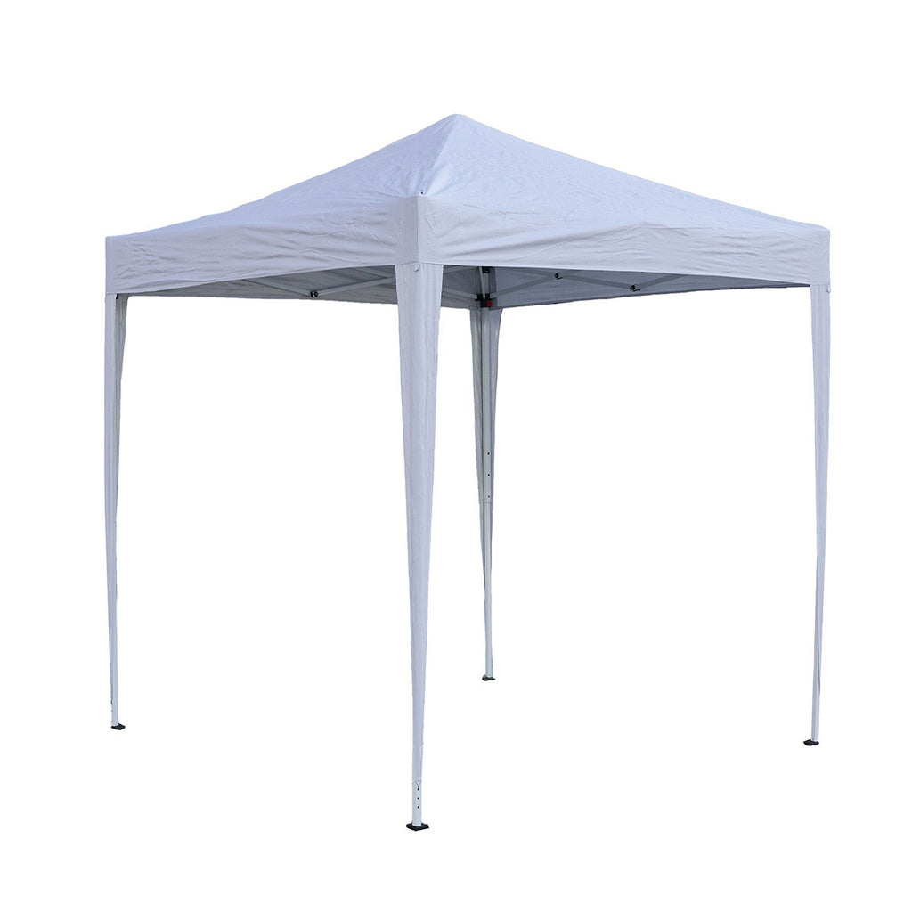 POHJOLA GARDEN POP-UP Juhlateltta Irrotettavilla Sivuseinillä, 2 x 2 m, valkoinen