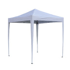 POHJOLA GARDEN POP-UP Juhlateltta Irrotettavilla Sivuseinillä, 2 x 2 m, valkoinen