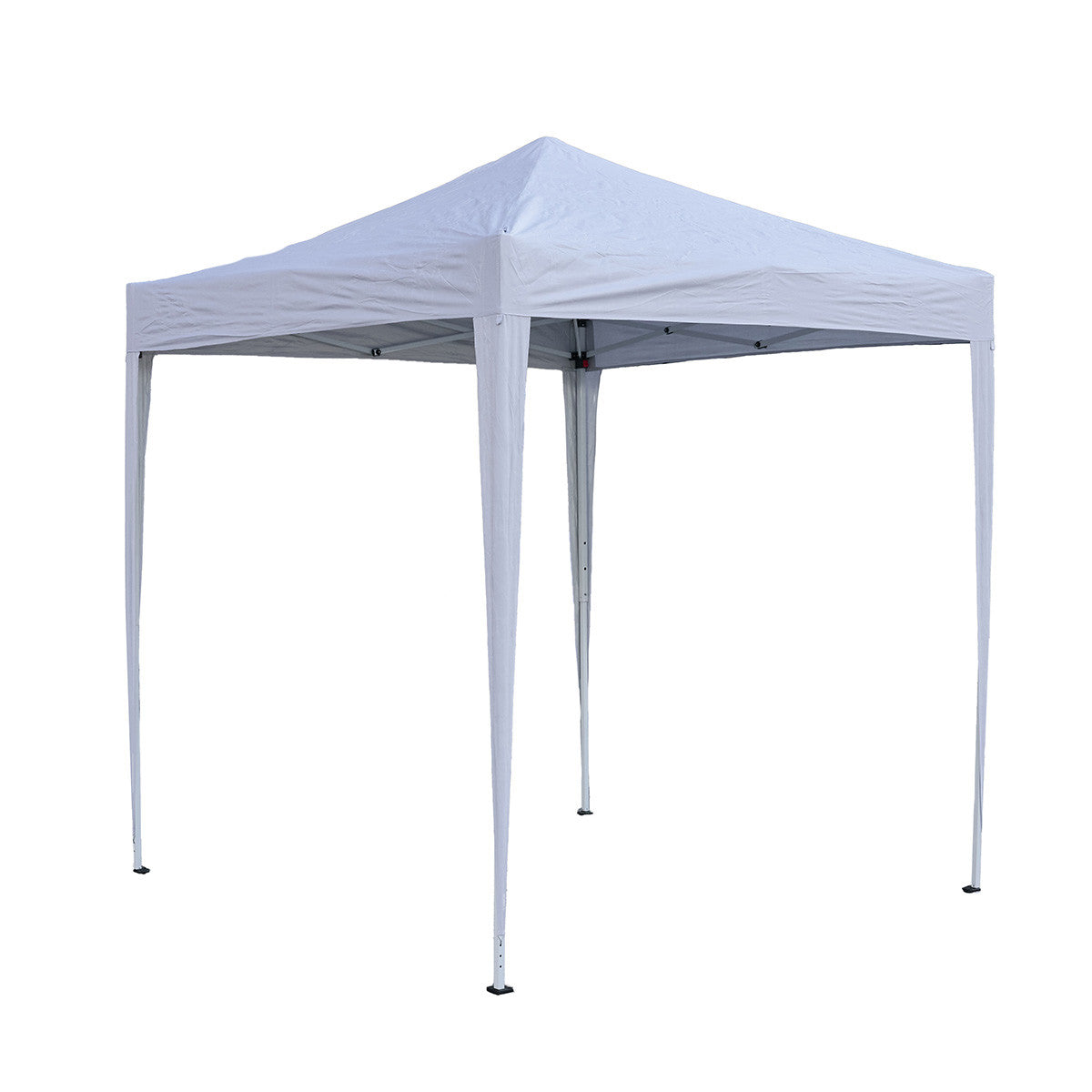 POHJOLA GARDEN POP-UP Juhlateltta Irrotettavilla Sivuseinillä, 2 x 2 m, valkoinen