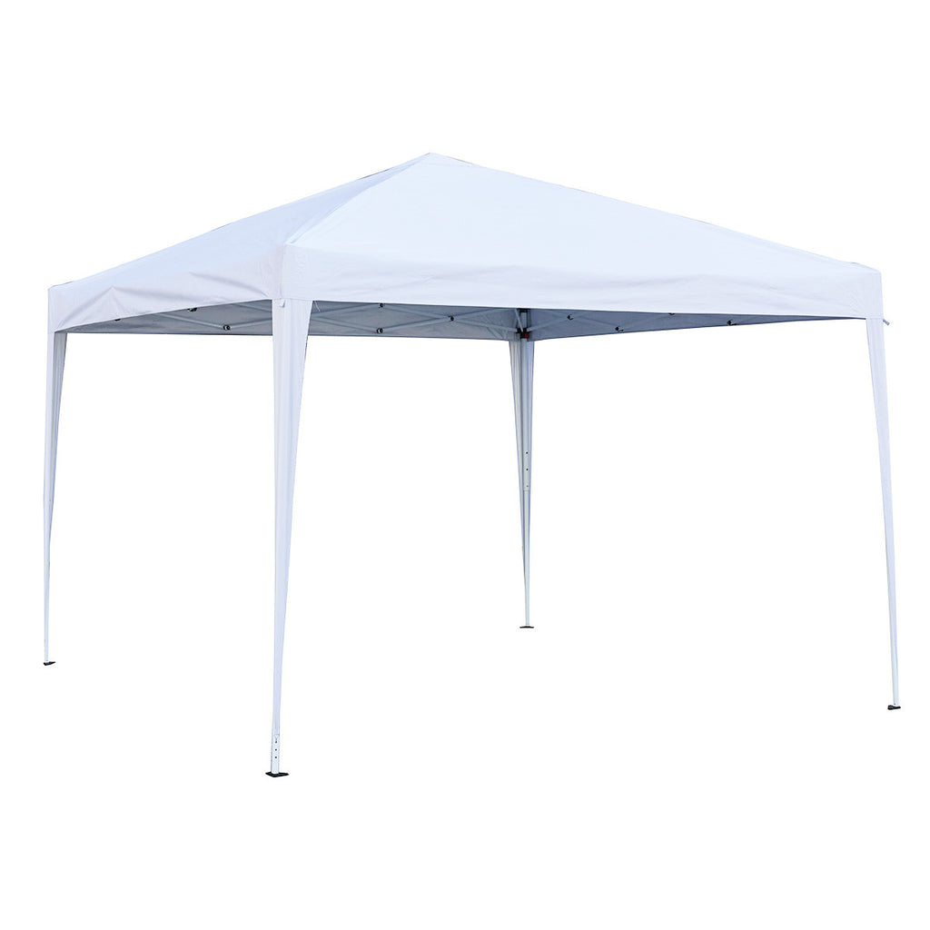 POHJOLA GARDEN POP-UP Juhlateltta Irrotettavilla Sivuseinillä, 3 x 3 m, Valkoinen