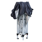 POHJOLA GARDEN POP-UP Juhlateltta Irrotettavilla Sivuseinillä, 3 x 3 m, Antrasiitti