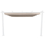 POHJOLA GARDEN Pergola 3x3m kattokangas, beige