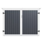 POHJOLA GARDEN Pyöräkatos / Pyörävaja 4 Pyörälle, 203 x 198 x 157 cm