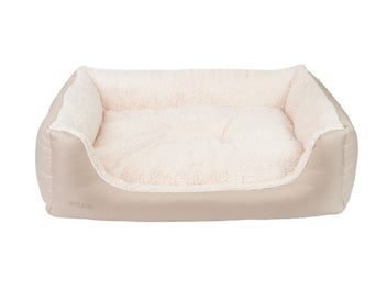 Amiplay Aspen XXL hundbädd soffa beige 114x90x25cm