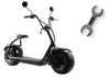 Elscooter Ryggstöd
