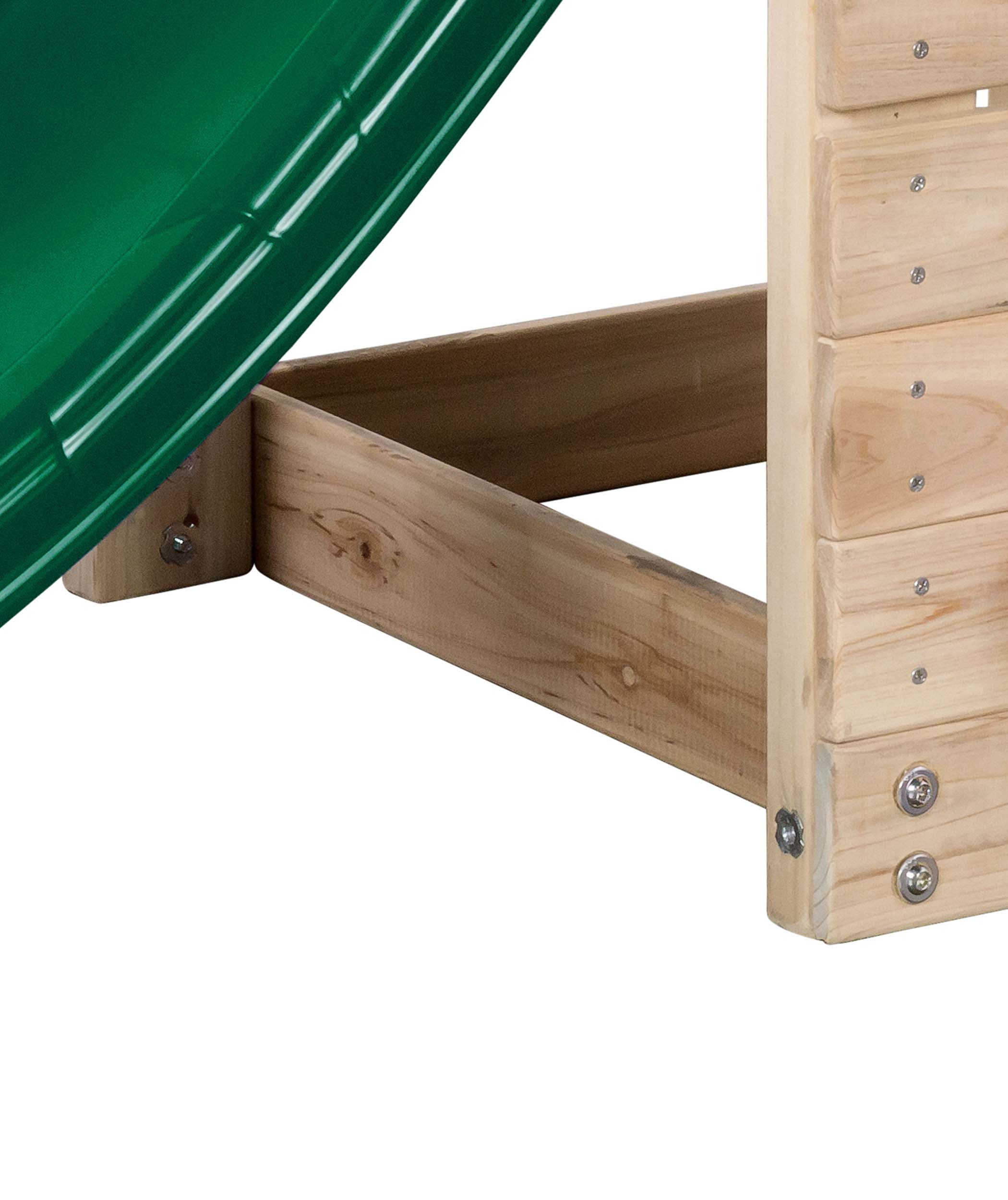 SwingKing Leikkikeskus MARI 1,2m liukumäellä, vihreä