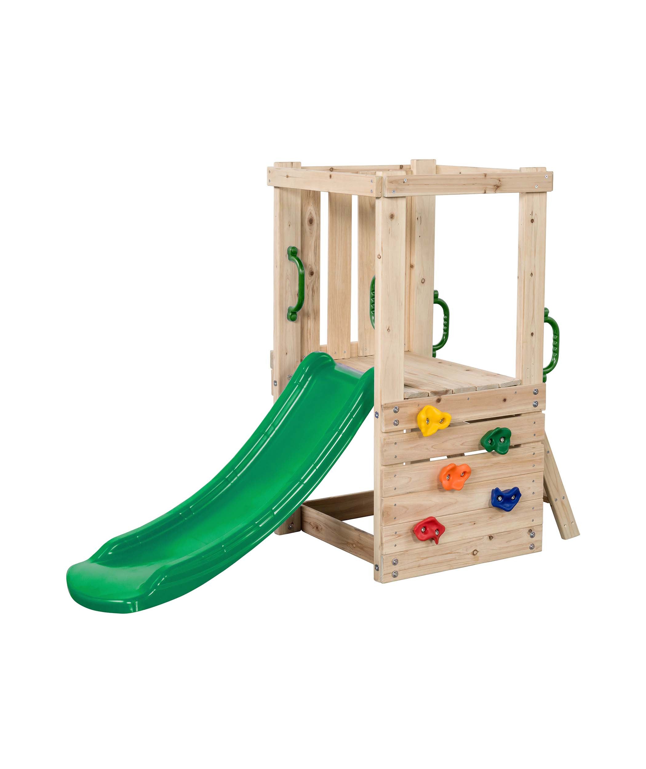 SwingKing Leikkikeskus MARI 1,2m liukumäellä, vihreä