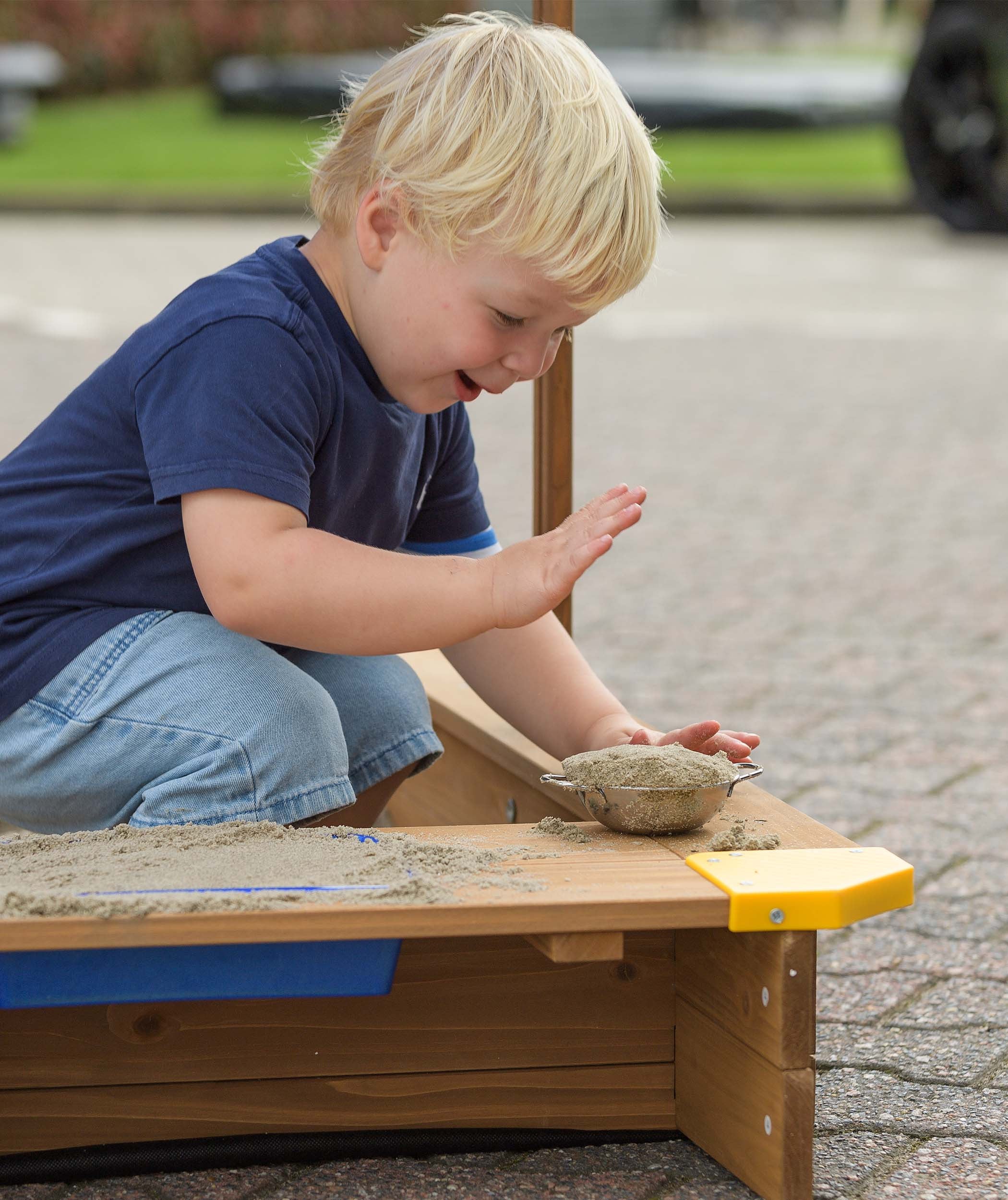 SwingKing hiekkalaatikko IBIZA, 120 x 120 x 18 cm