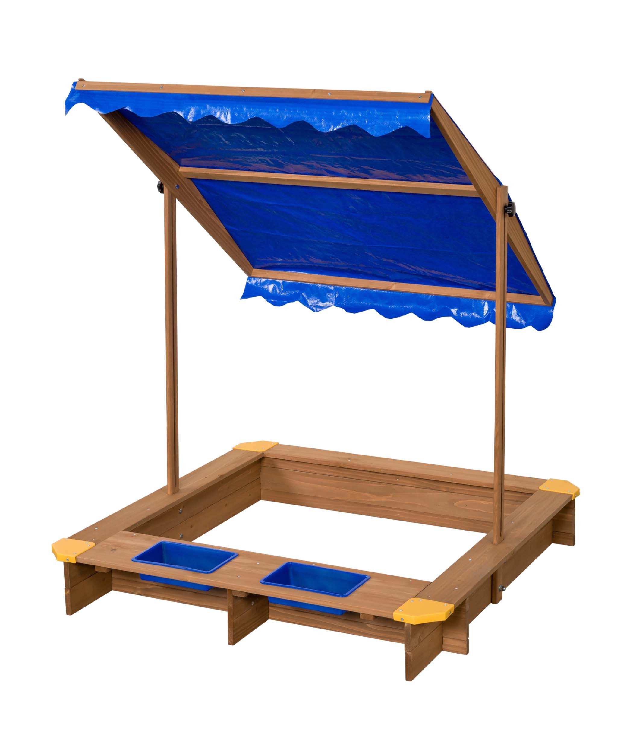 SwingKing hiekkalaatikko IBIZA, 120 x 120 x 18 cm