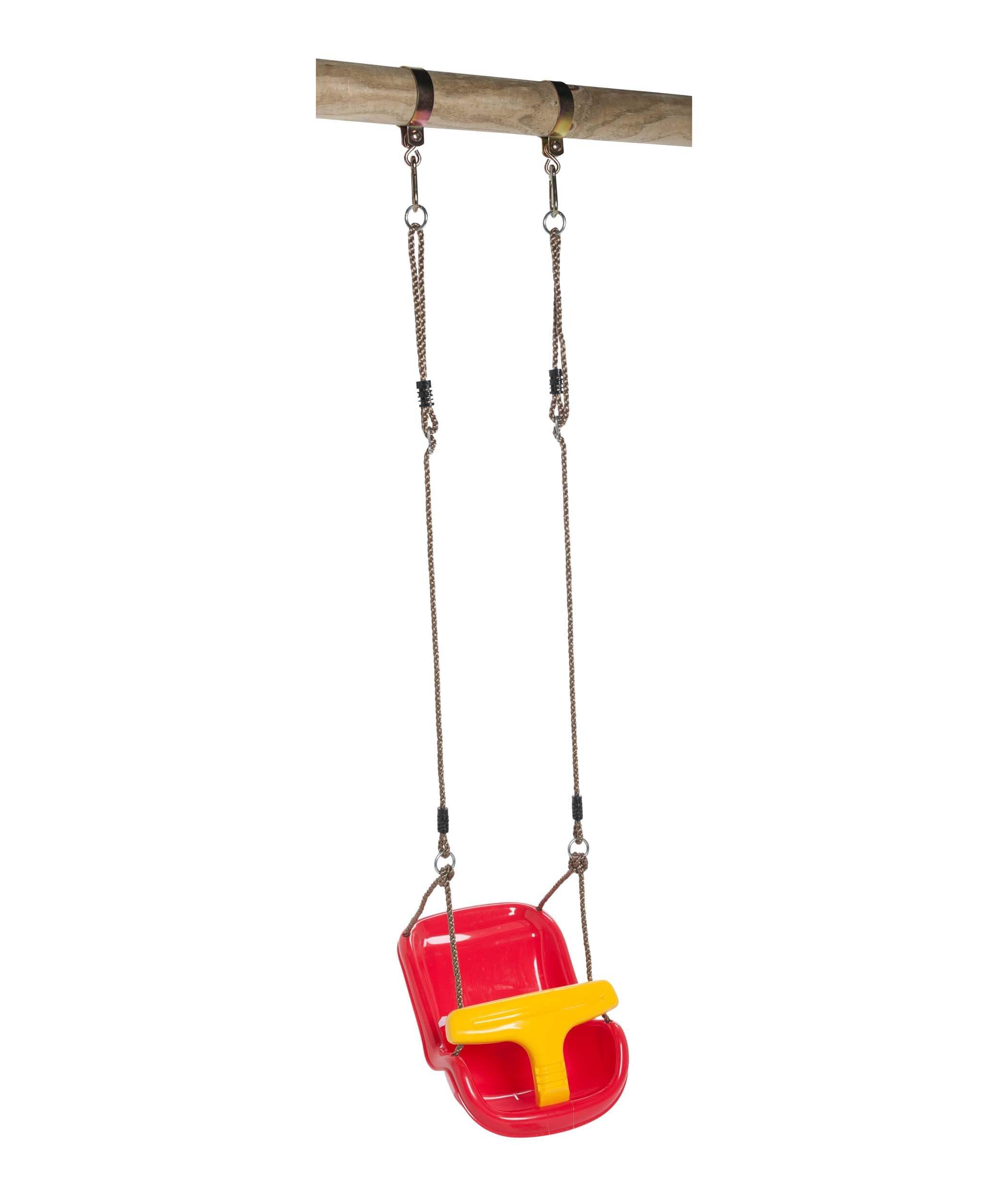 SwinKing Luxus Keinuistuin Vauvoille, Punainen, Muovi