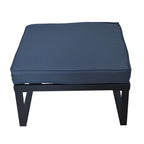 POHJOLA GARDEN 5-istuttava Ulkosohvaryhmä ISLA, Musta/harmaa